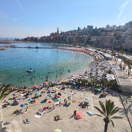 Cosy 2P A 5 Minutes A Pied De La Mer Et Du Centre Menton Buitenkant foto