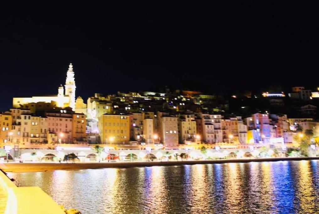 Cosy 2P A 5 Minutes A Pied De La Mer Et Du Centre Menton Buitenkant foto