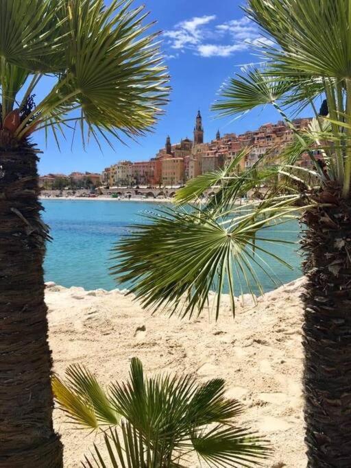 Cosy 2P A 5 Minutes A Pied De La Mer Et Du Centre Menton Buitenkant foto